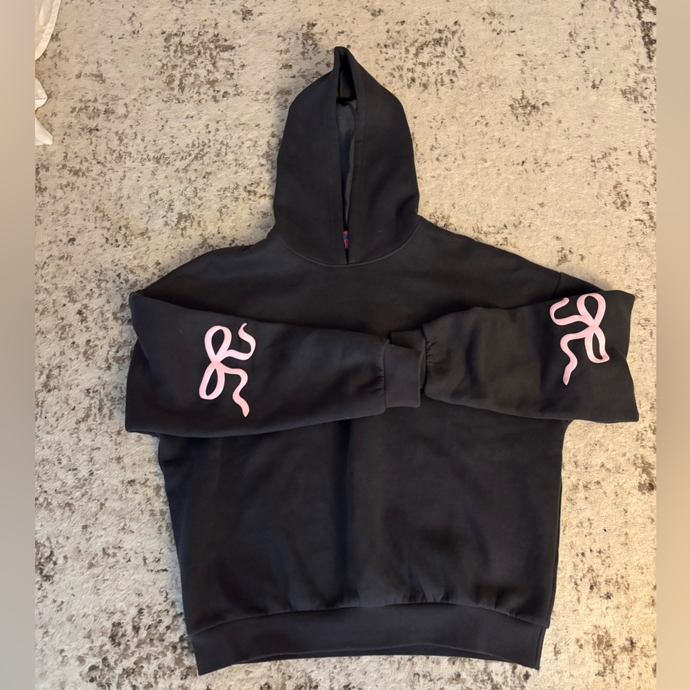Editked Bonney Bow detail hoodie